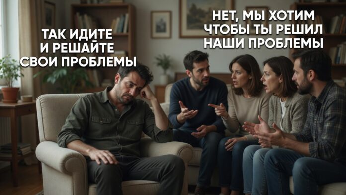 Бытовое рабство и нытьё близких: как твои «родные и любимые» незаметно высасывают из тебя жизнь и затаскивают в болото серой предсказуемой Гуйни. Бытовое рабство и нытьё близких: как твои «родные и любимые» незаметно высасывают из тебя жизнь и затаскивают в болото серой предсказуемой Гуйни.
