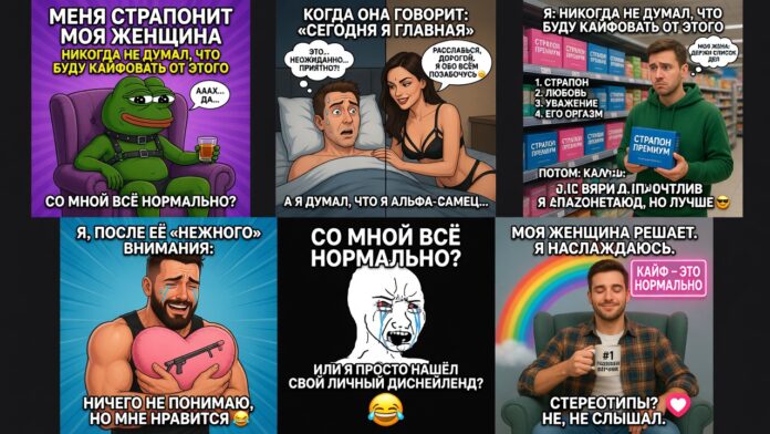 Меня страпонит моя женщина. Никогда не думал, что буду кайфовать от этого. Со мной всё нормально? Меня страпонит моя женщина. Никогда не думал, что буду кайфовать от этого. Со мной всё нормально?