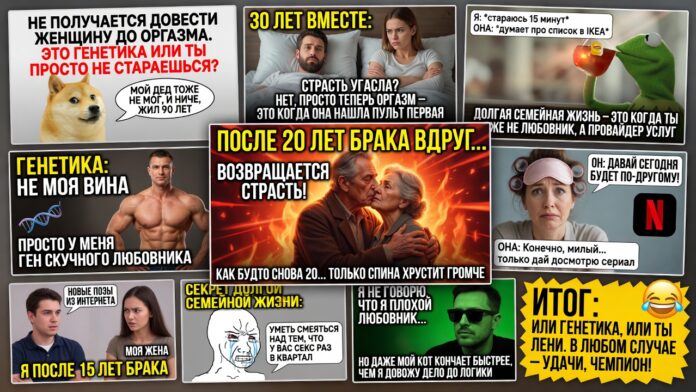 Не получается довести женщину до оргазма. Это генетика или ты просто Гуёво стараешься? Не получается довести женщину до оргазма. Это генетика или ты просто Гуёво стараешься?