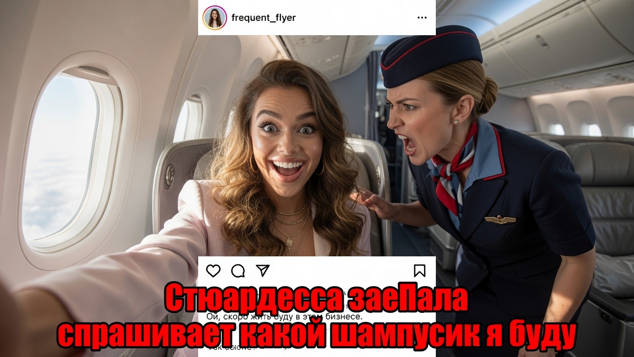 Бизнес-класс у шторки: как блогеры проёПывают остатки достоинства ради одной фотки перед взлетом