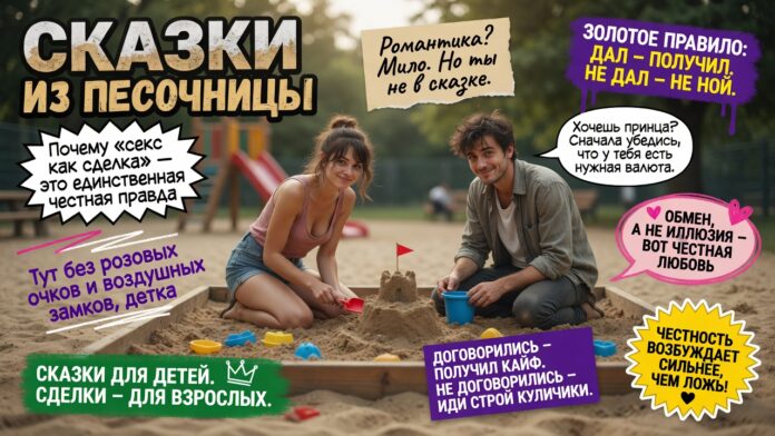 Сказки из песочницы: Почему «секс как сделка» — это единственная честная правда Сказки из песочницы: Почему «секс как сделка» — это единственная честная правда