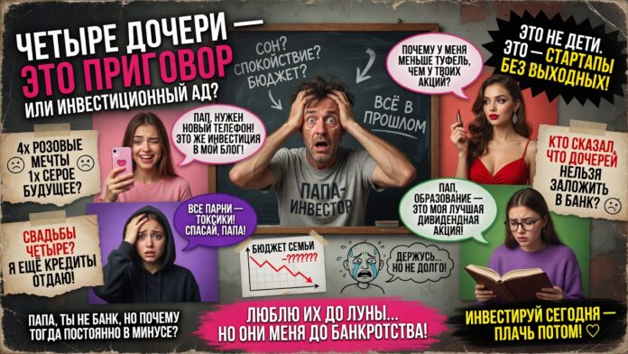 Четыре дочери — это приговор или инвестиционный ад?